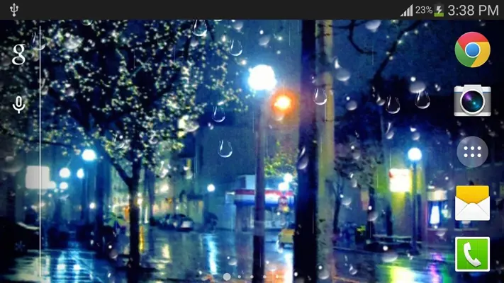 Rain Drop Live Wallpaper android App screenshot 0