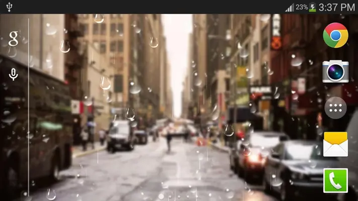 Rain Drop Live Wallpaper android App screenshot 2